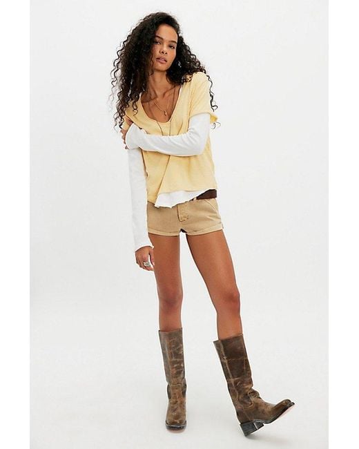 Free People Multicolor Take 2 Tee