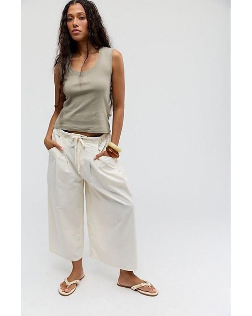 Free People Brown Ballad Reversible Tank Top