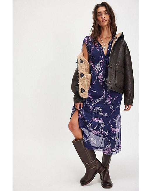 Free People Blue Cannaday Maxi Dress