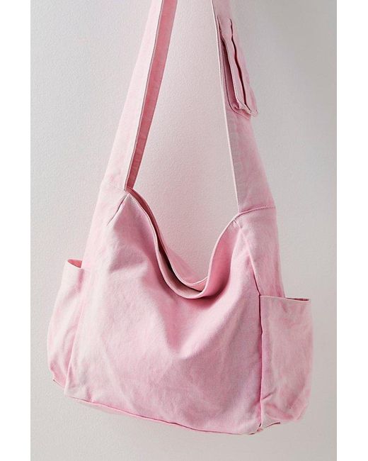 Free People Pink Hive Carryall