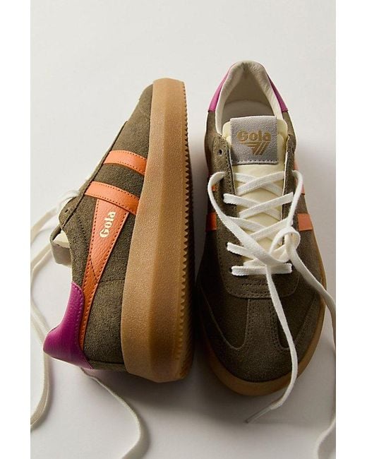 Gola Brown Athena Sneakers