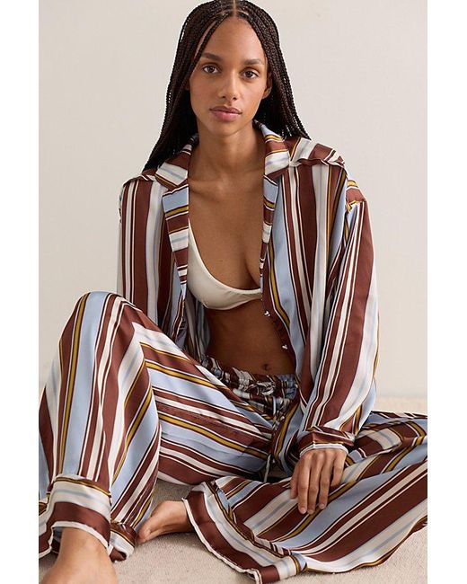 Intimately By Free People Natural Dreamy Days Pyjama Set By