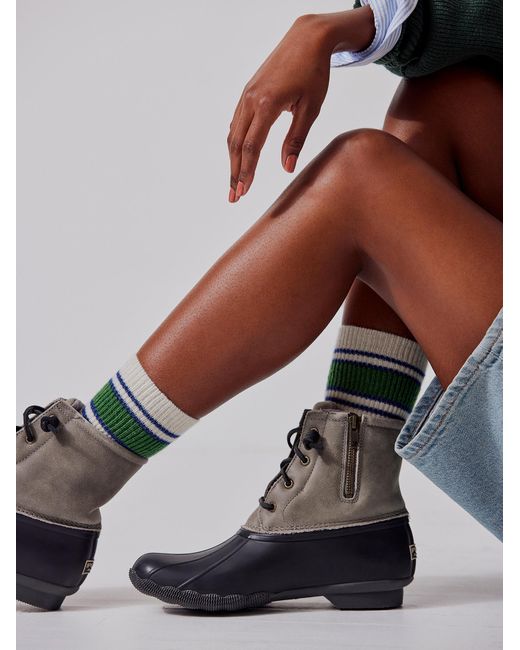 Free People Sperry Saltwater Duck Boots | Lyst Canada