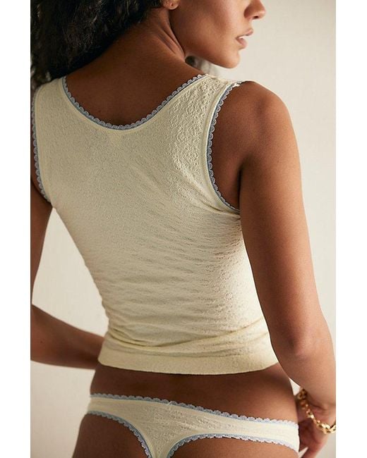 Intimately By Free People Multicolor Sweet Point Seamless Cami By