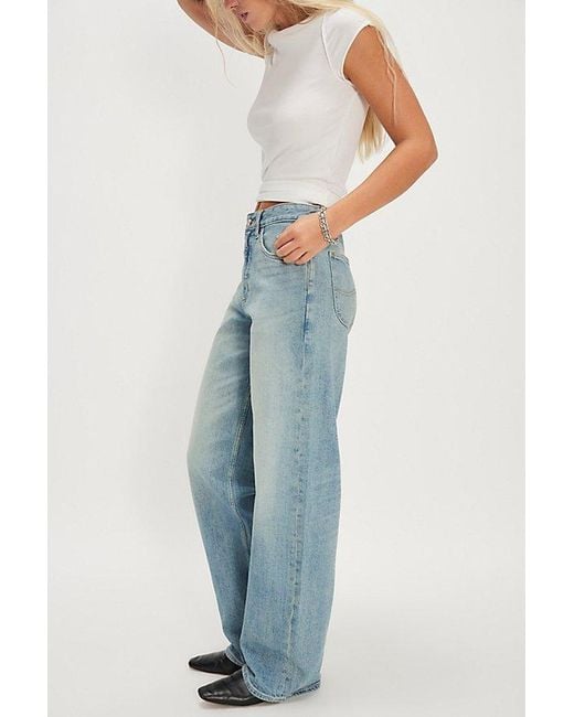 Lee Jeans Blue Rider Loose Straight Jeans