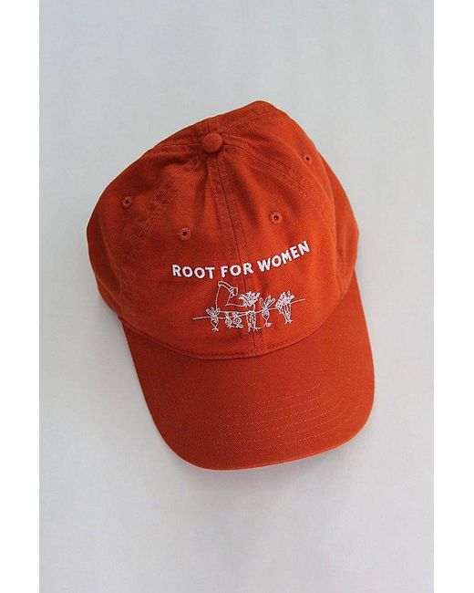 Overseasoned Orange Root For Baseball Hat