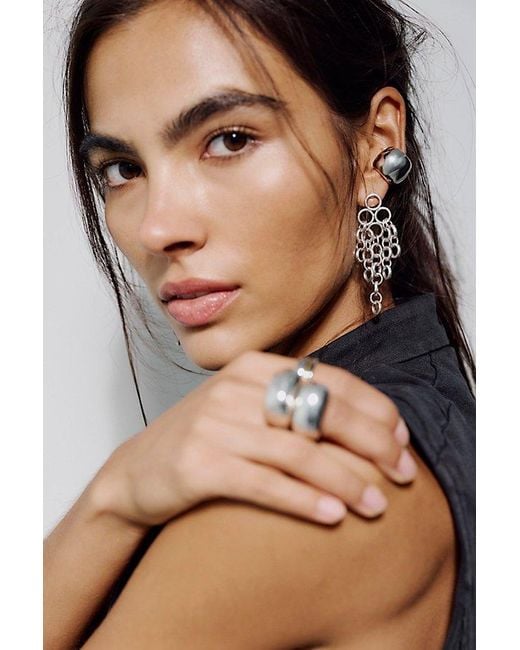 Free People Natural Anabel Dangle Earrings
