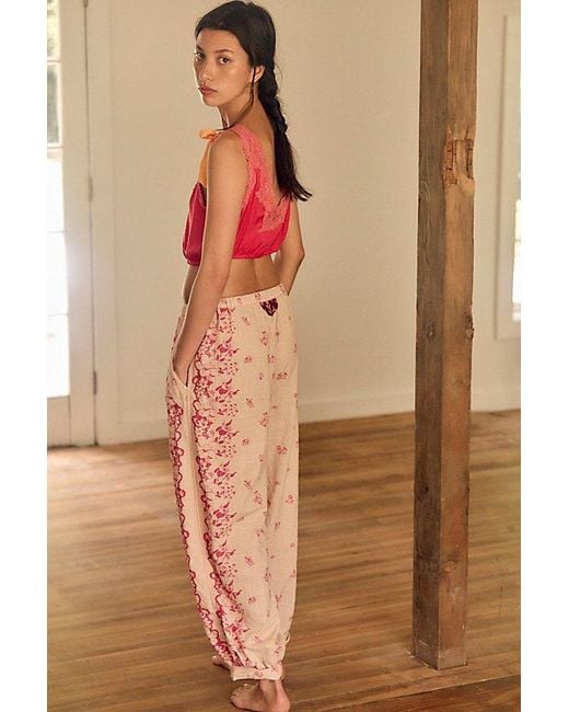 Free People Multicolor On Repeat Pj Pants