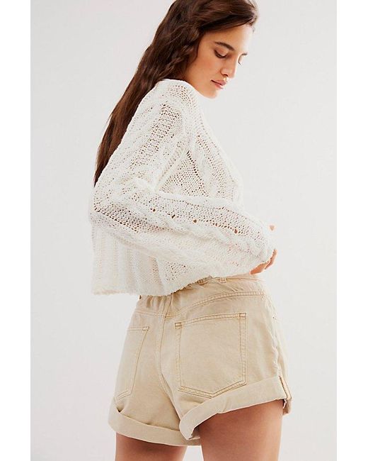 Free People Natural We The Free Danni Shorts