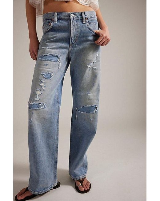 Citizens of Humanity Blue Exclusive Lindz Easy Straight Jeans