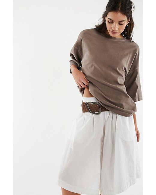 Free People Multicolor Perfect Oversized Tee