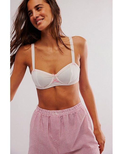 Intimately By Free People Red Lou's T-shirt Underwire Bra