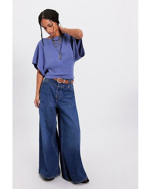Free People Blue My Element Tee