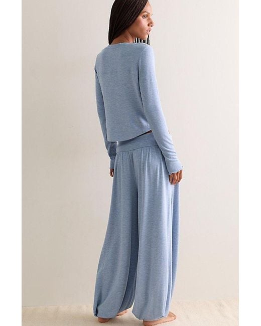 Intimately By Free People Blue Dream State Joggers By