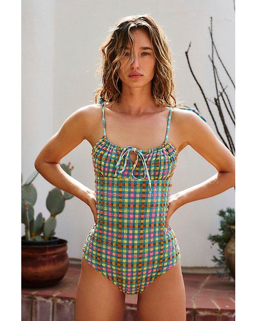 Beach Riot Multicolor Betsy One-piece Swimsuit
