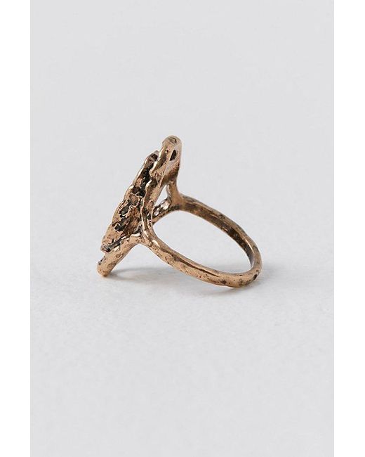 Free People Brown Dells Ring