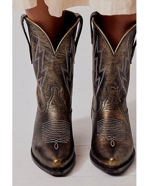 Mexicana Multicolor Lightning Strikes Western Boots