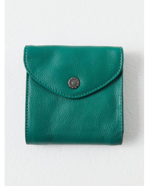Free People Green Mini But Mighty Wallet