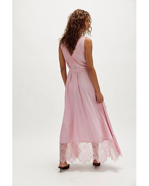 Nigel Preston Pink Wrap Soho Dress