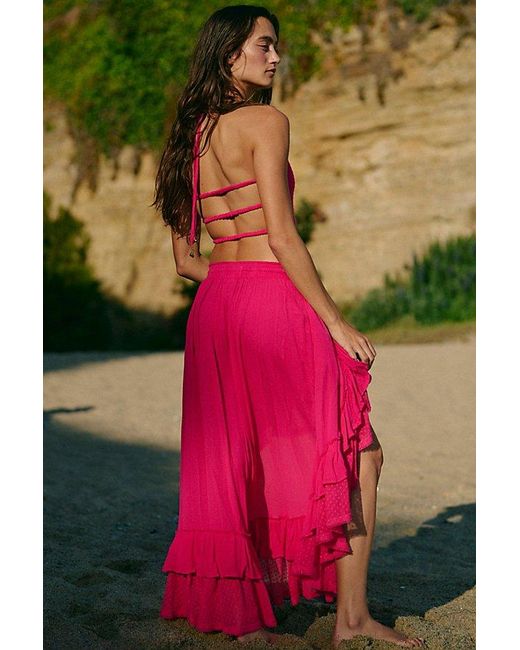 free-est Green Seaside Bliss Skirt Set By