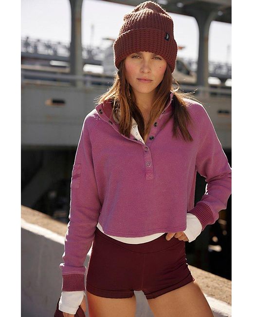 Fp Movement Pink So Fly Henley Layer