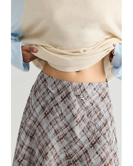 Saemdi Multicolor Ava Midi Skirt