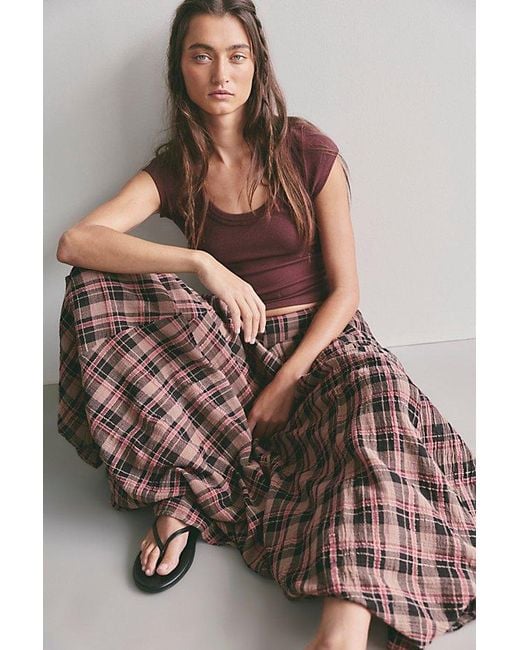 Free People Multicolor Ives Maxi Skirt