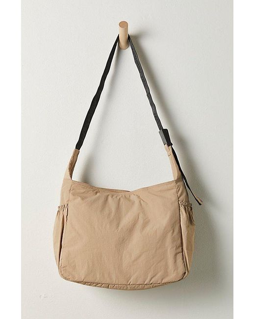Free People Black Checkmate Sling Bag