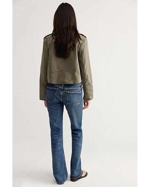 Agolde Multicolor Low Rise Boot Jeans