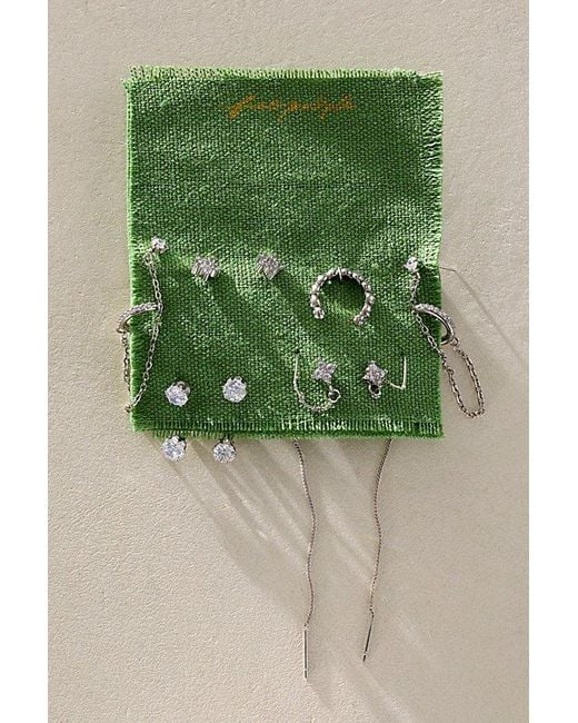 Free People Gray Maison Stainless Steel Stud Pack