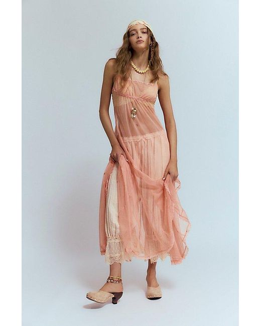 strapless open back dress TIERED Maxi Dress in Dusty Pink  Faroshah