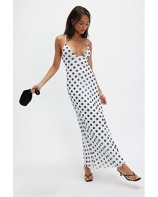 AFRM White Romy Maxi Dress