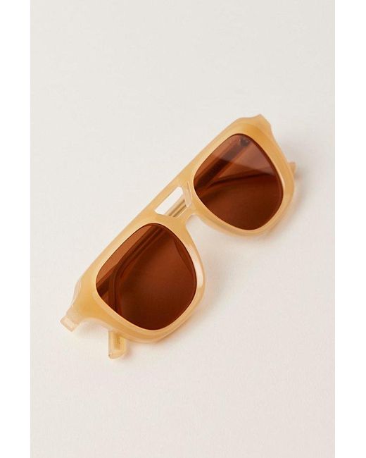 Free People Natural Ruby Polarized Sunnies