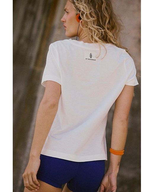 Fp Movement Multicolor Game Time Logo Tee