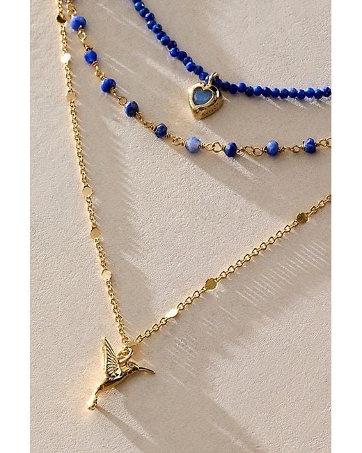 Satya Jewelry Natural Fp X Satya Plated Semiprecious Stone Layer Necklace By