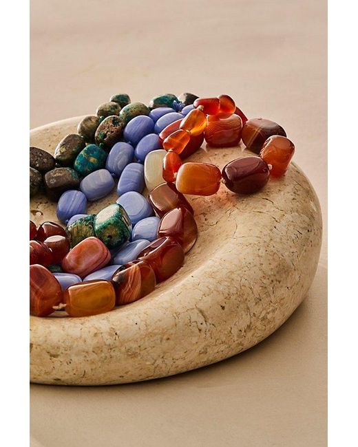 Free People Multicolor Zephyr Stone Necklace