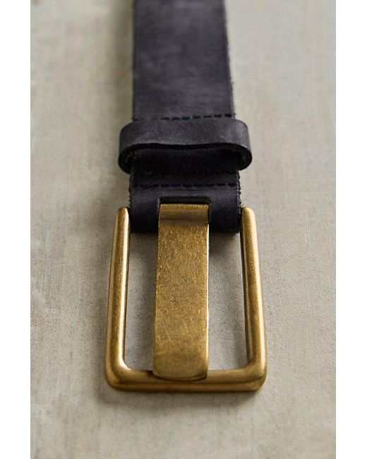 Free People Black Nubuck Jona Belt