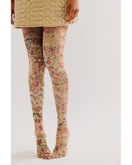 Free People Gardern Portrait Tight At In Natural, Size: S/m