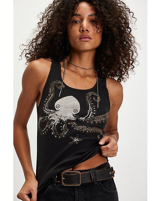 Ragabond Black Nocturne Tank Top By