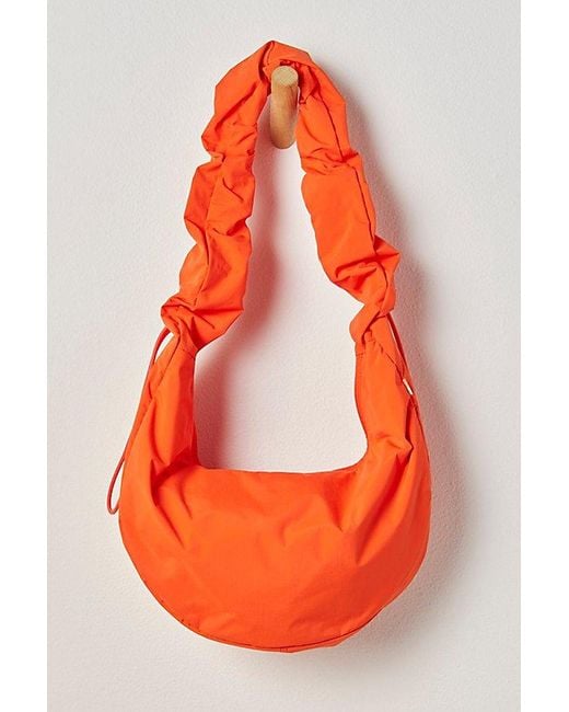 GotBag Orange Got Ruffle Moon Sling Bag By