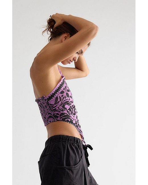 Free People Purple Shore Night Out Top