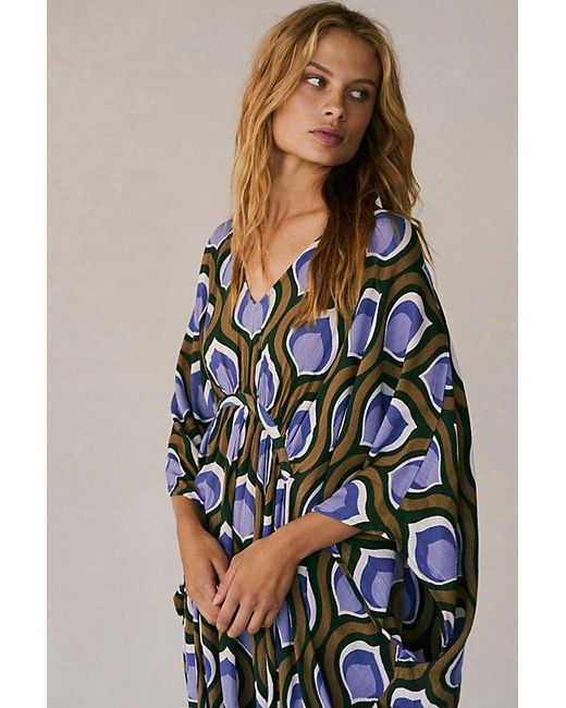 Free People Blue Groovy Ba