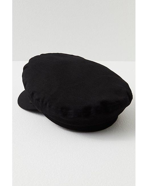 Brixton Fiddler Marine Cap At Free People In Black, Size: Small