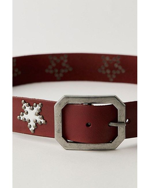 Free People Fuchsia Studded Belt Starcrossed Studded Belt | Free People main image 4