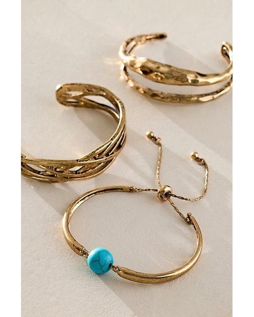 Free People Natural Muse Stack Bangle Set