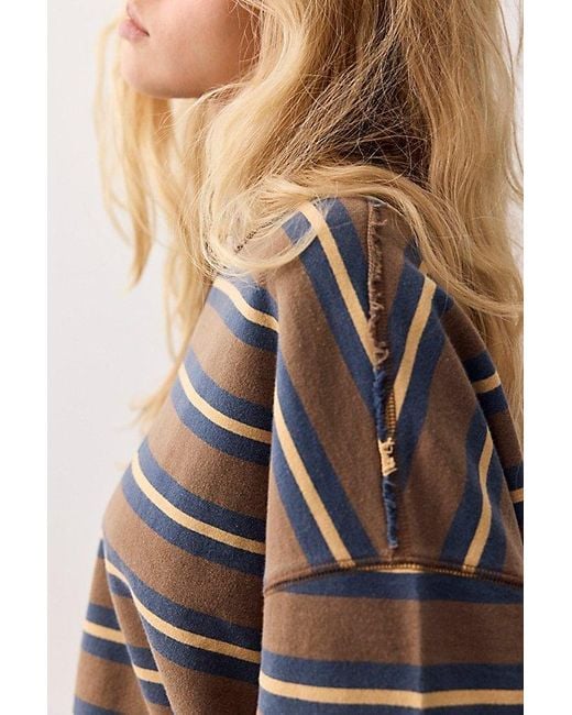 Free People Multicolor Palm Springs Striped Pullover By