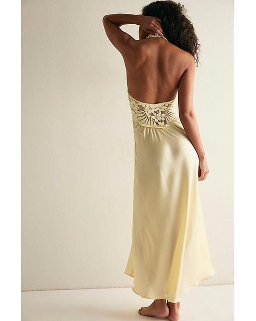 Intimately By Free People Multicolor Petal Party Midi Slip Dress By