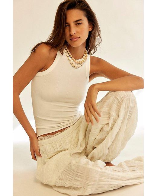 Free People Natural So Soft Seamless Modal Tank