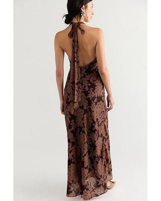 Ownley Brown Elyse Maxi Dress