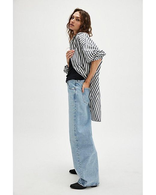Agolde Blue Low Curve Jeans